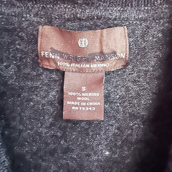 Fenn Wright Manson Italian Merino Wool Cowl Neck Sweater - Picture 2 of 9